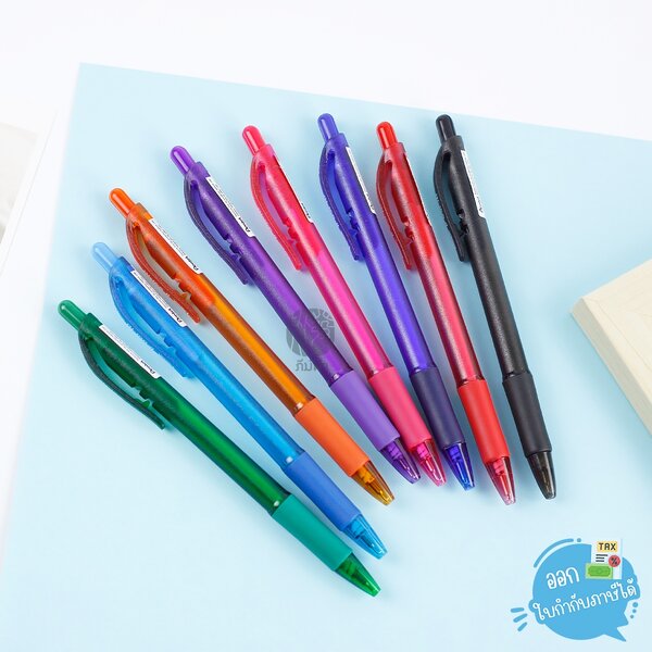 (1 ด้าม) Pentel ปากกาลูกลื่น 0.7มม. รุ่น BX417