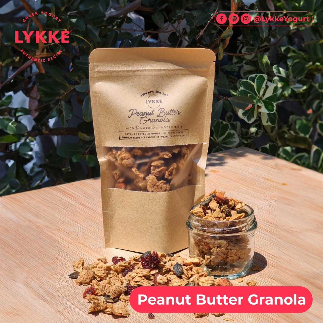 Topping : Peanut Butter Granola 120g