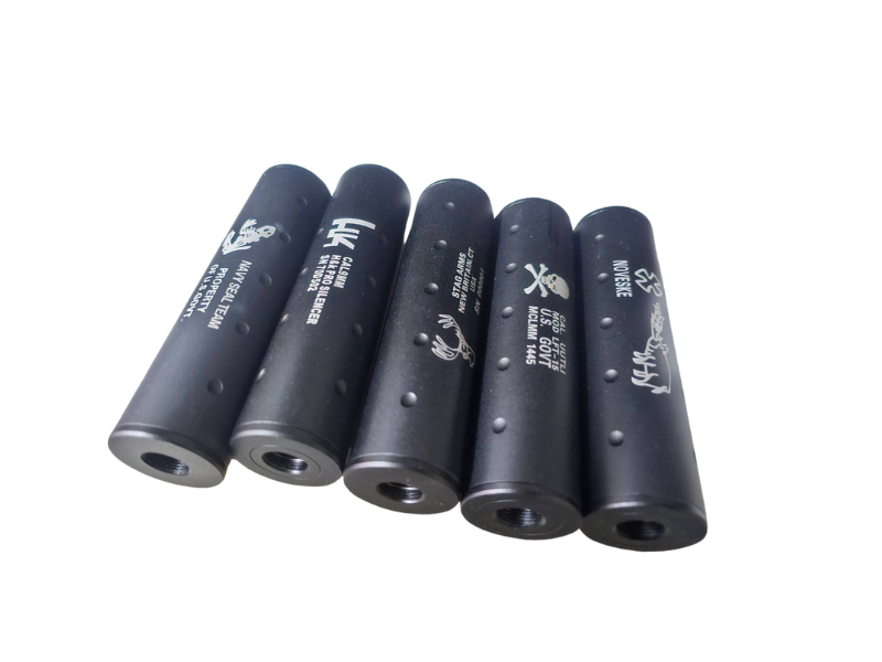 เก็บเสียงบีบีกัน 5 นิ้ว เกลียวซ้าย14mm (CCW)