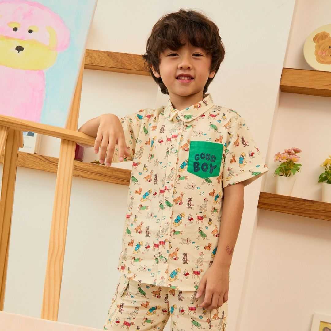 e'clat เสื้อเชิ้ตเด็กชาย SKU-9047