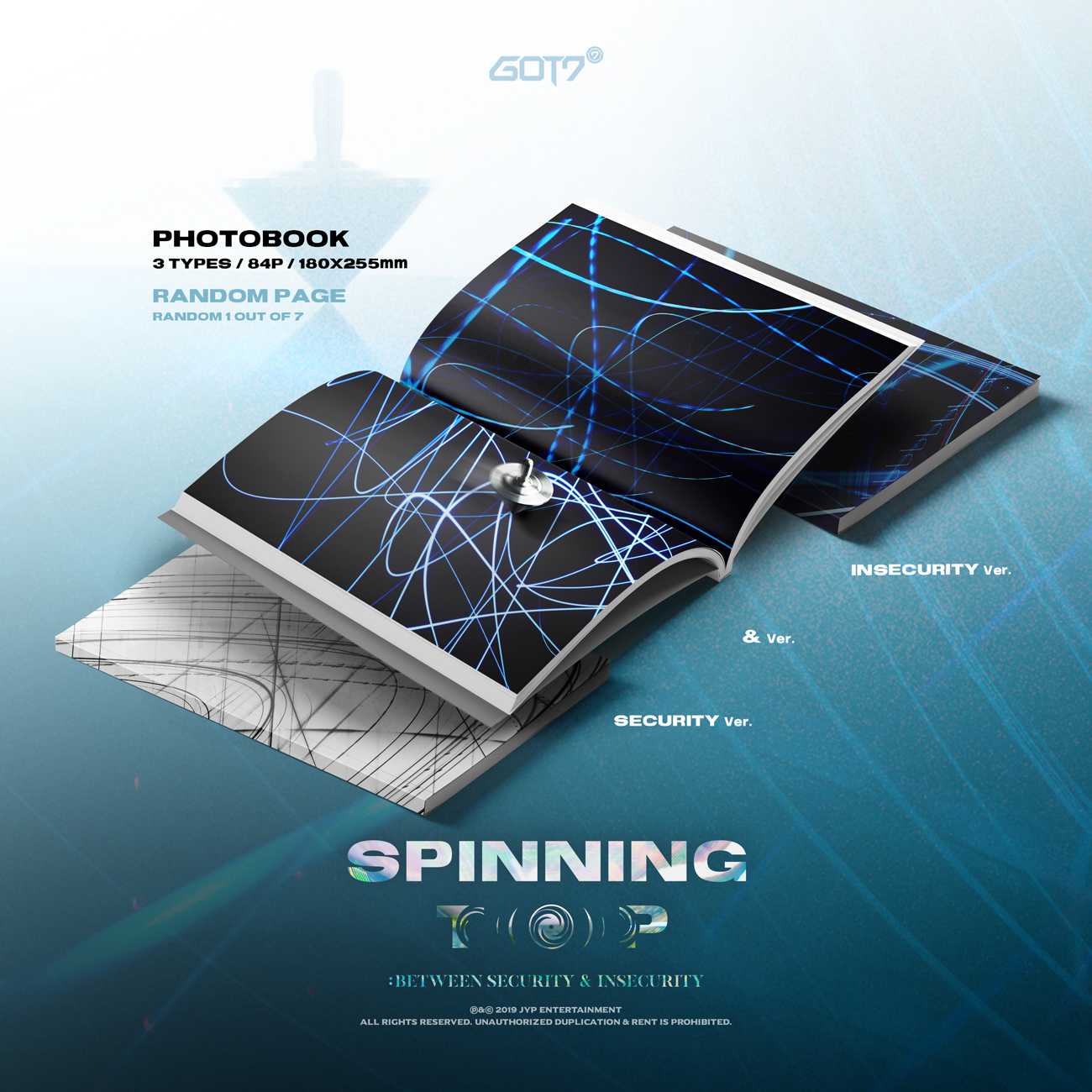 📢 พร้อมส่ง - GOT7 - Album SPINNINGTOP + Poster