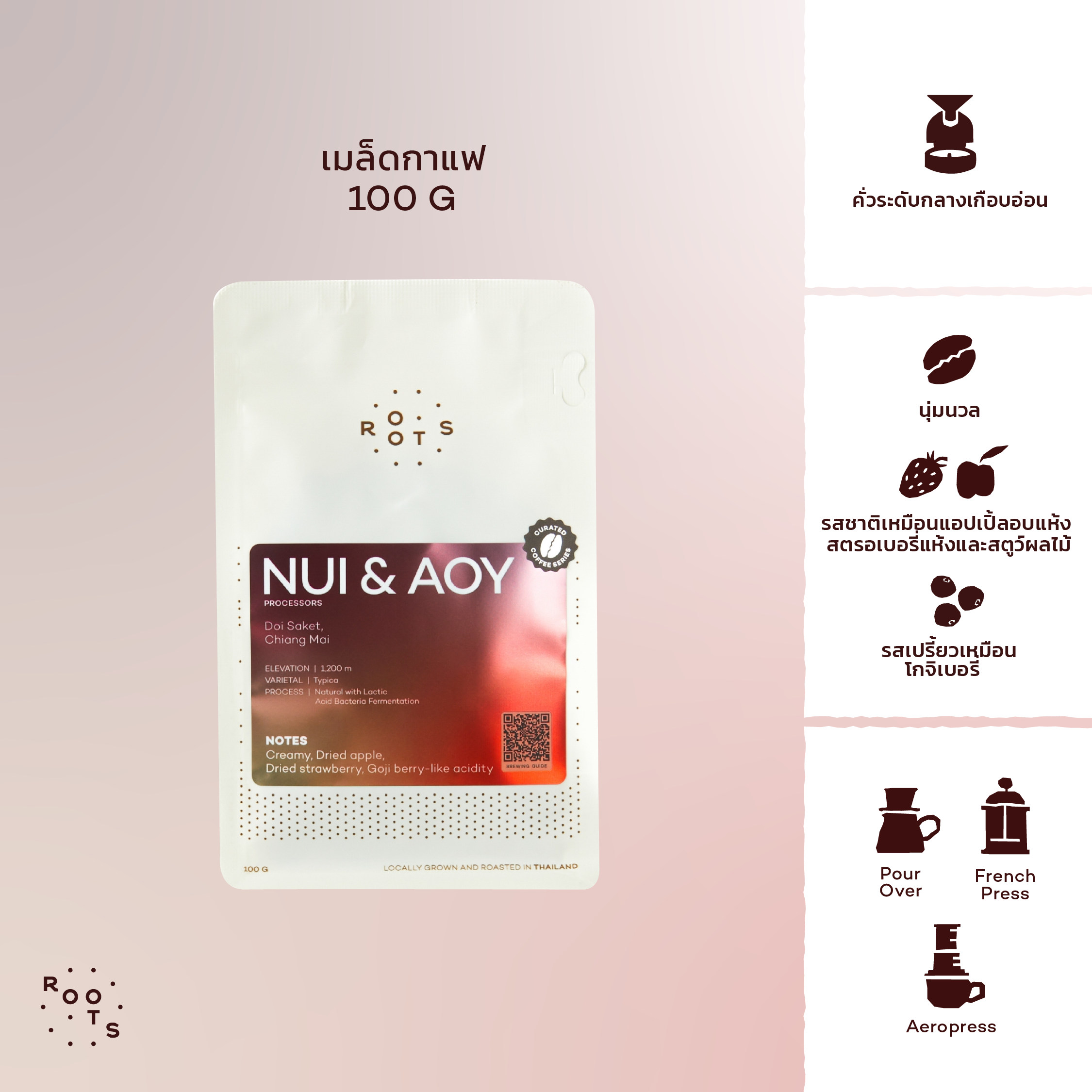 Curated Coffee Series: Nui & Aoy (Lactic Acid Fermentation)