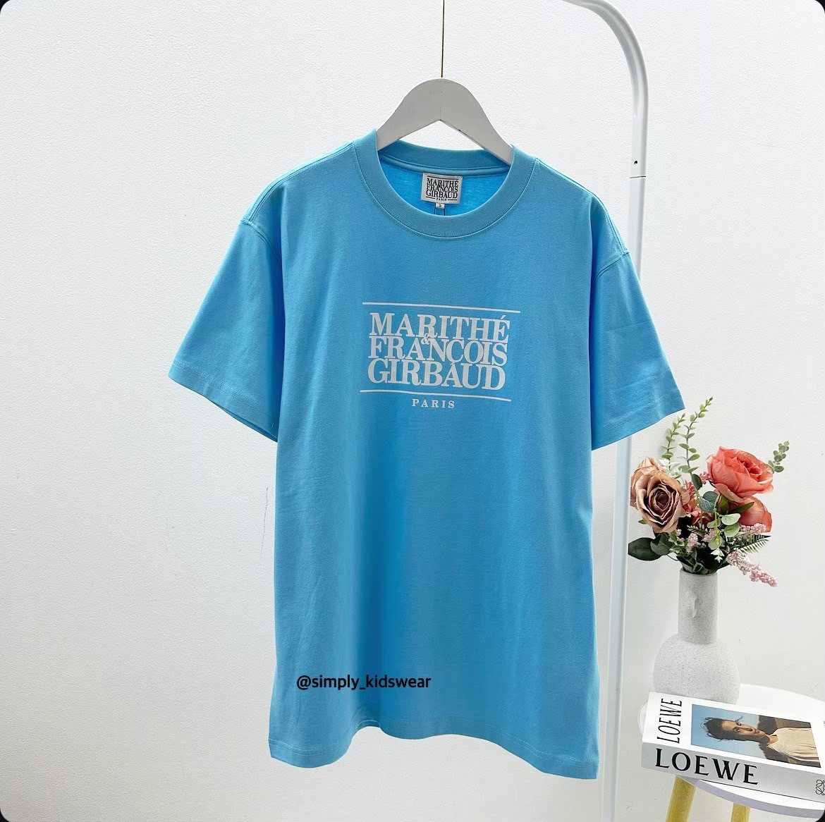 Marithe Classic Logo Tee (Sky Blue)