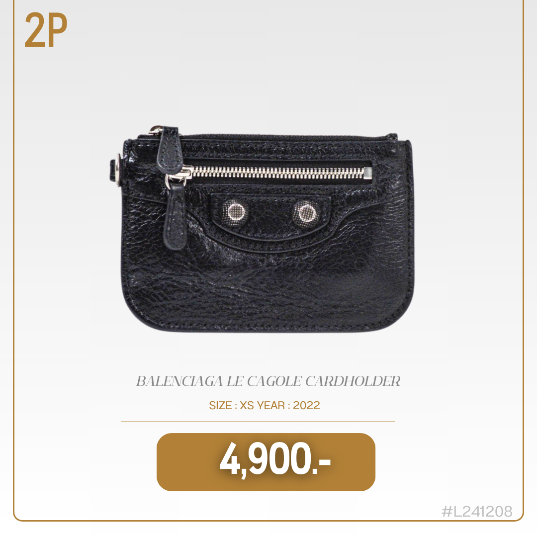 BALENCIAGA LE CAGOLE CARDHOLDER (L241208)