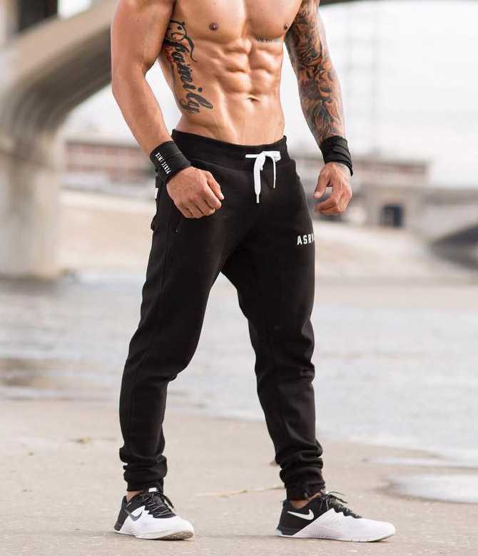 กางเกงขายาว ASRV #3 / ผ้าคอตตอนผสมโพลีฯ ทรงสวย ขาดูยาว ใส่ได้ทั้งยิมและเที่ยว ผ้านิ่ม ยืดหยุ่นดี