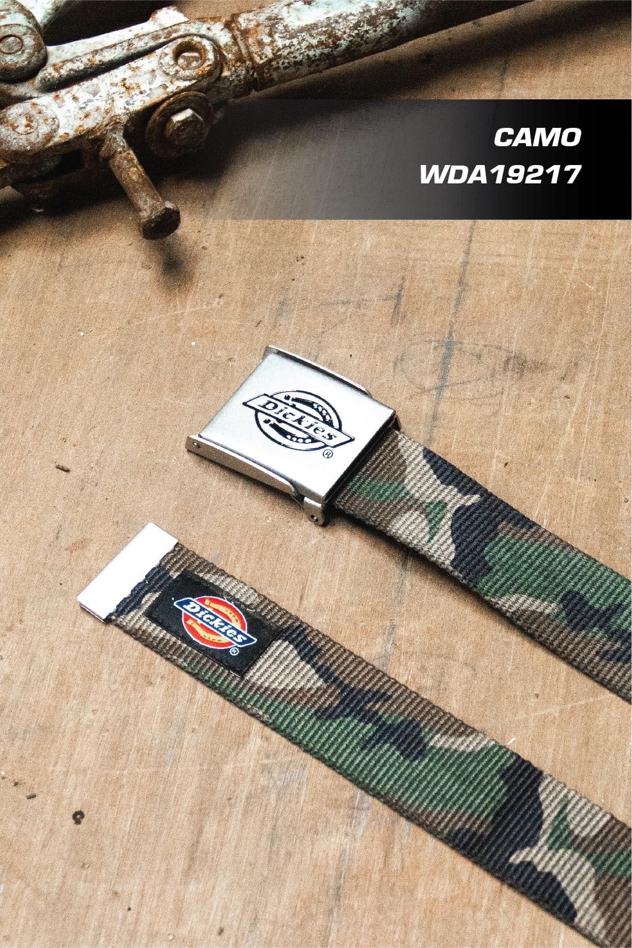 DICKIES CANVAS BELT CAMO