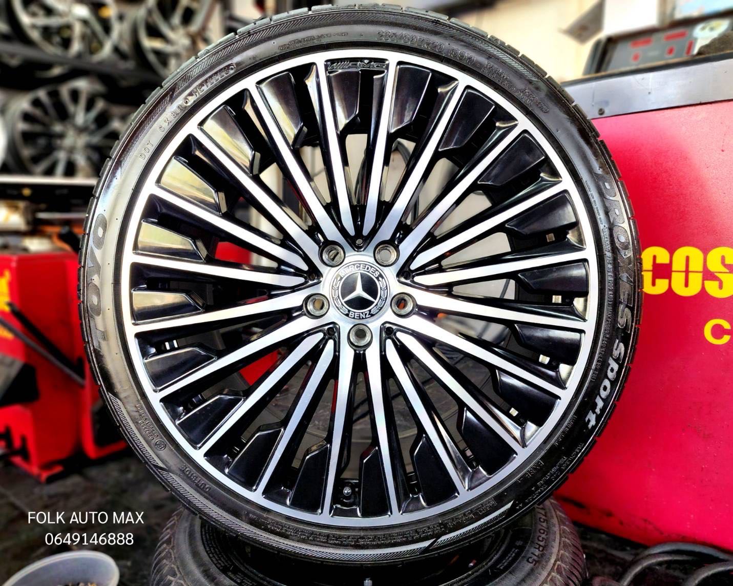 ปี 23 ล้อ Mercedes Benz แท้ E Series ขอบ 20 พร้อมยาง ปี23 1479268 91038368 91039368