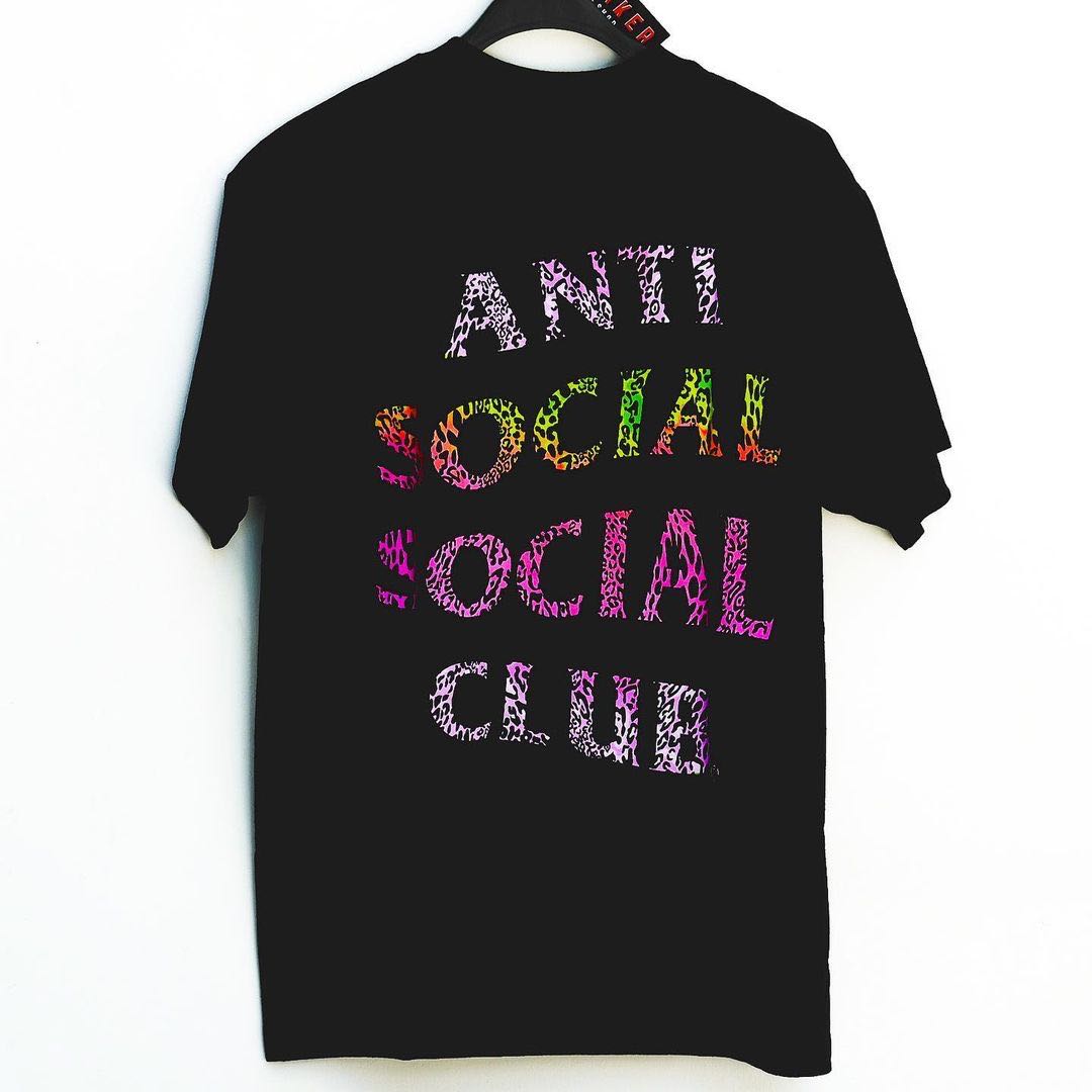 Anti Social Social Club Tronic Black Tee