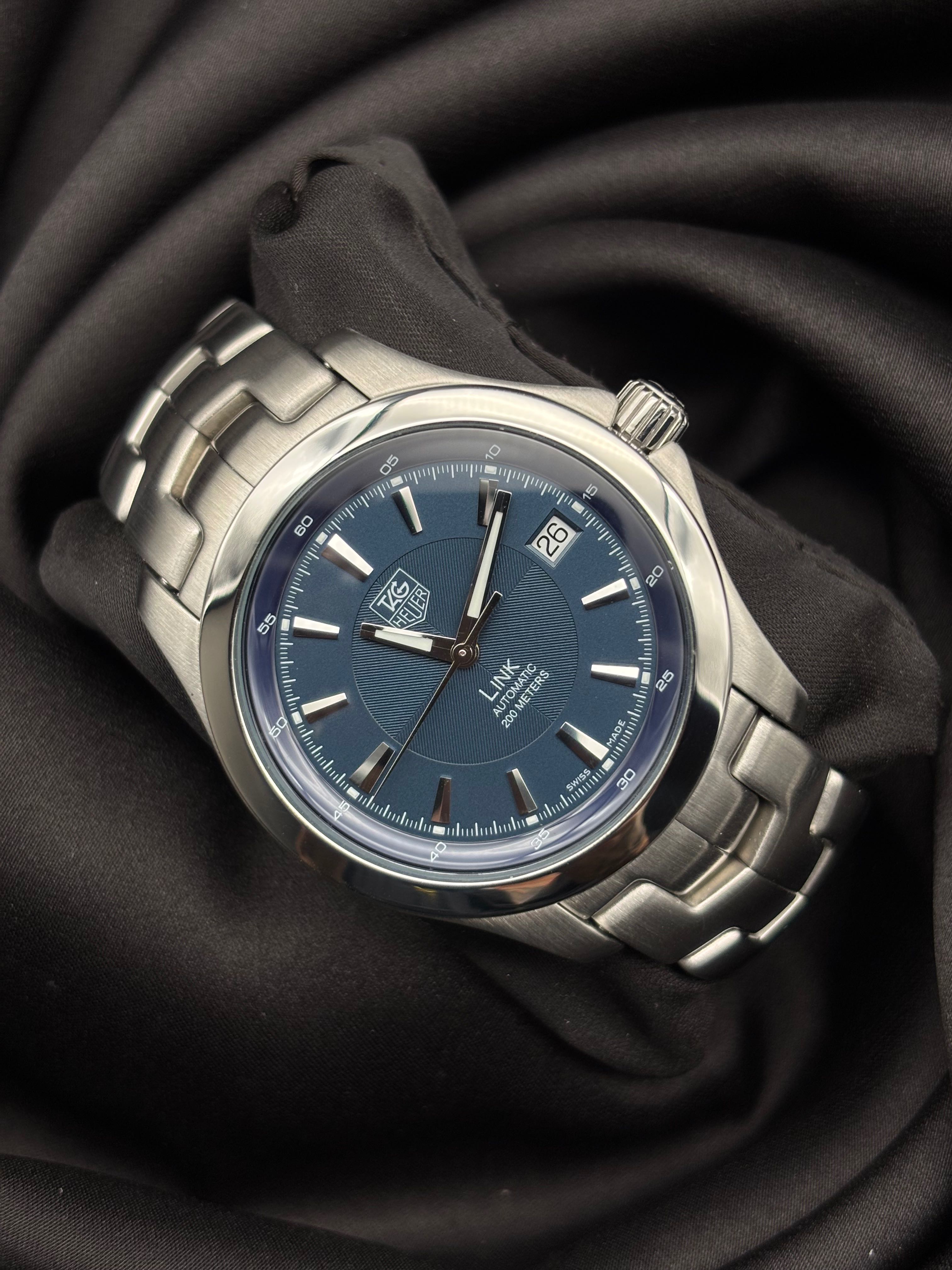 Tag Heuer King Link G3 ขอบเรียบ Auto