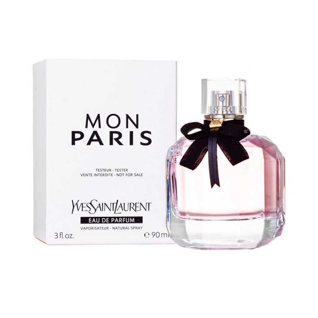YVES SAINT LAURENT YSL Mon Paris EDP 90 ml. เทสเตอร์ กล่องขาว