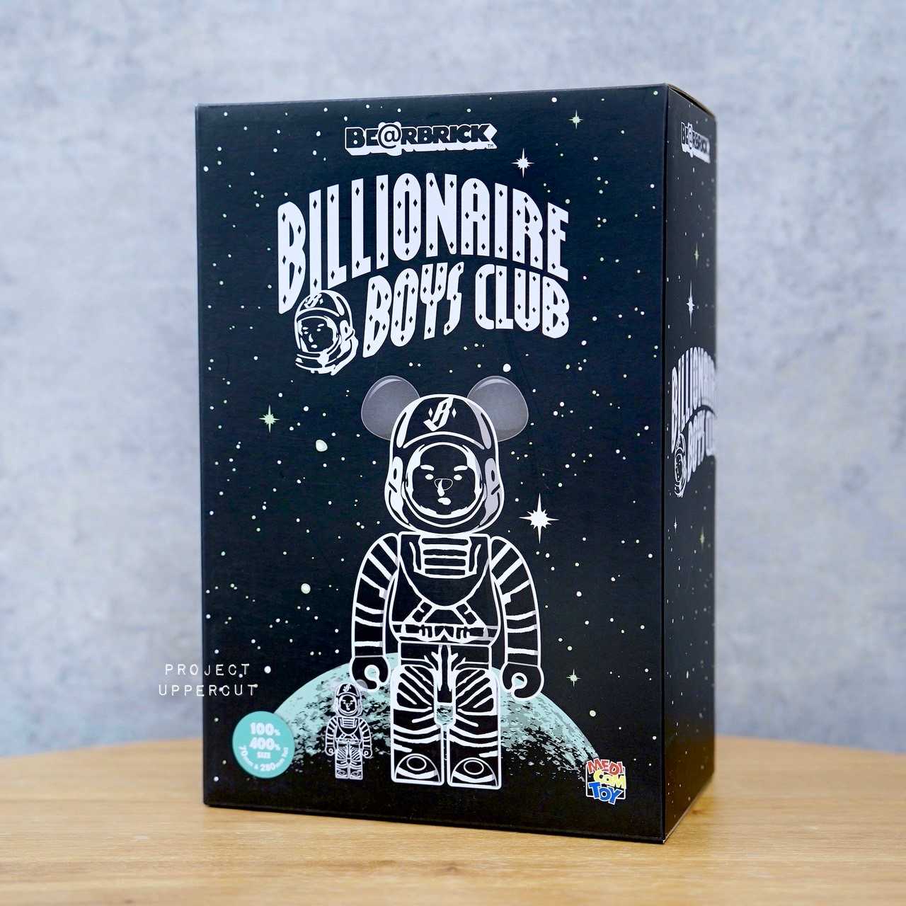 BE@RBRICK 400%+100% Billionaire Boys Club - Astronaut Black Ver. [New]