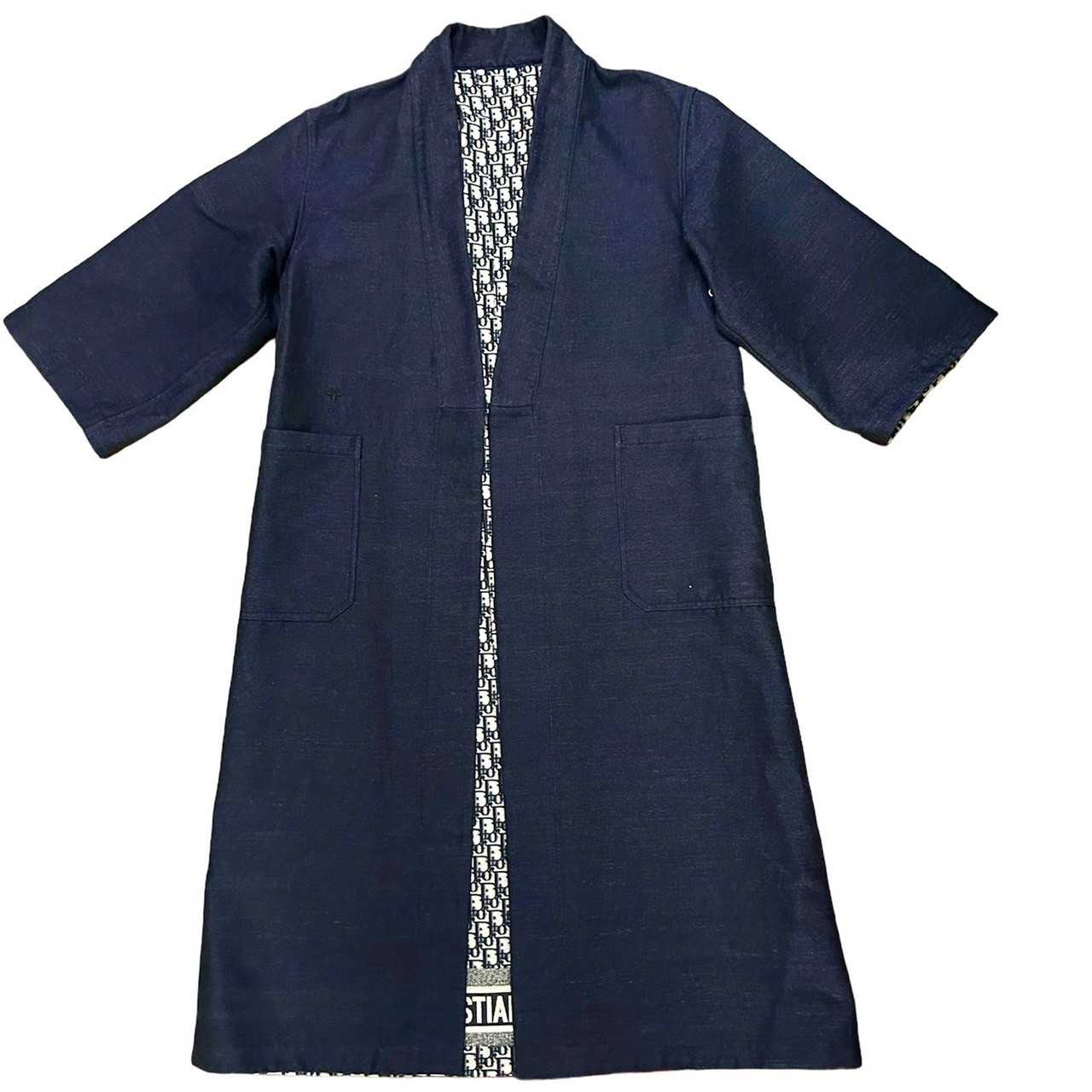 Dior Over Coat blue oblique size 36