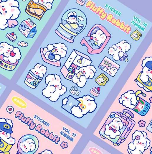🌟Sticker Code C. 🌟 สติกเกอร์ Die Cut รหัส C.♥