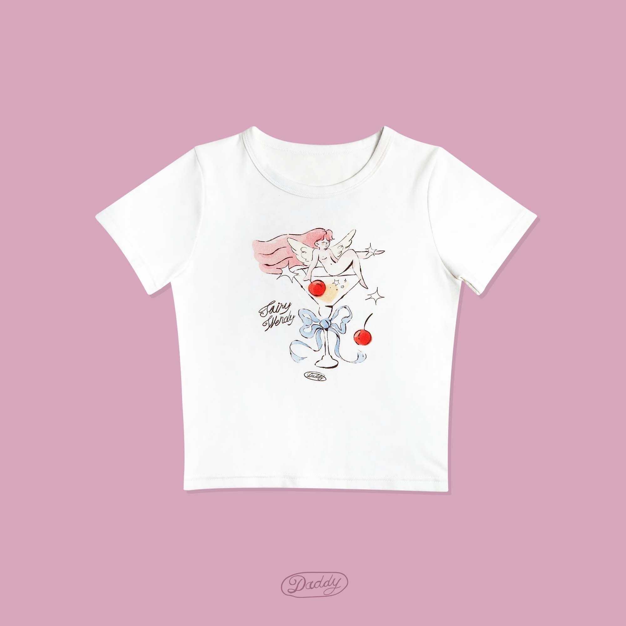DADDY | Fairy Wendy Baby Tee เสื้อ Baby  Tee ลาย  Wendy  สุดน่ารัก