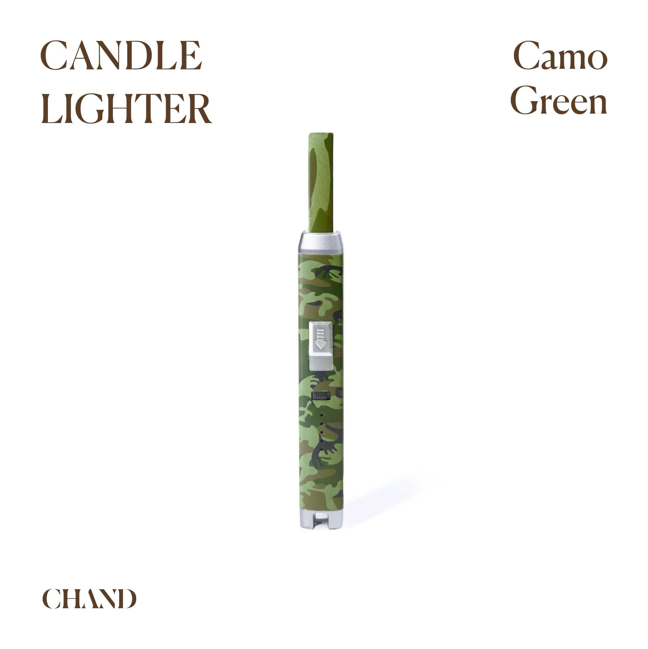 Camo Green Candle Lighter