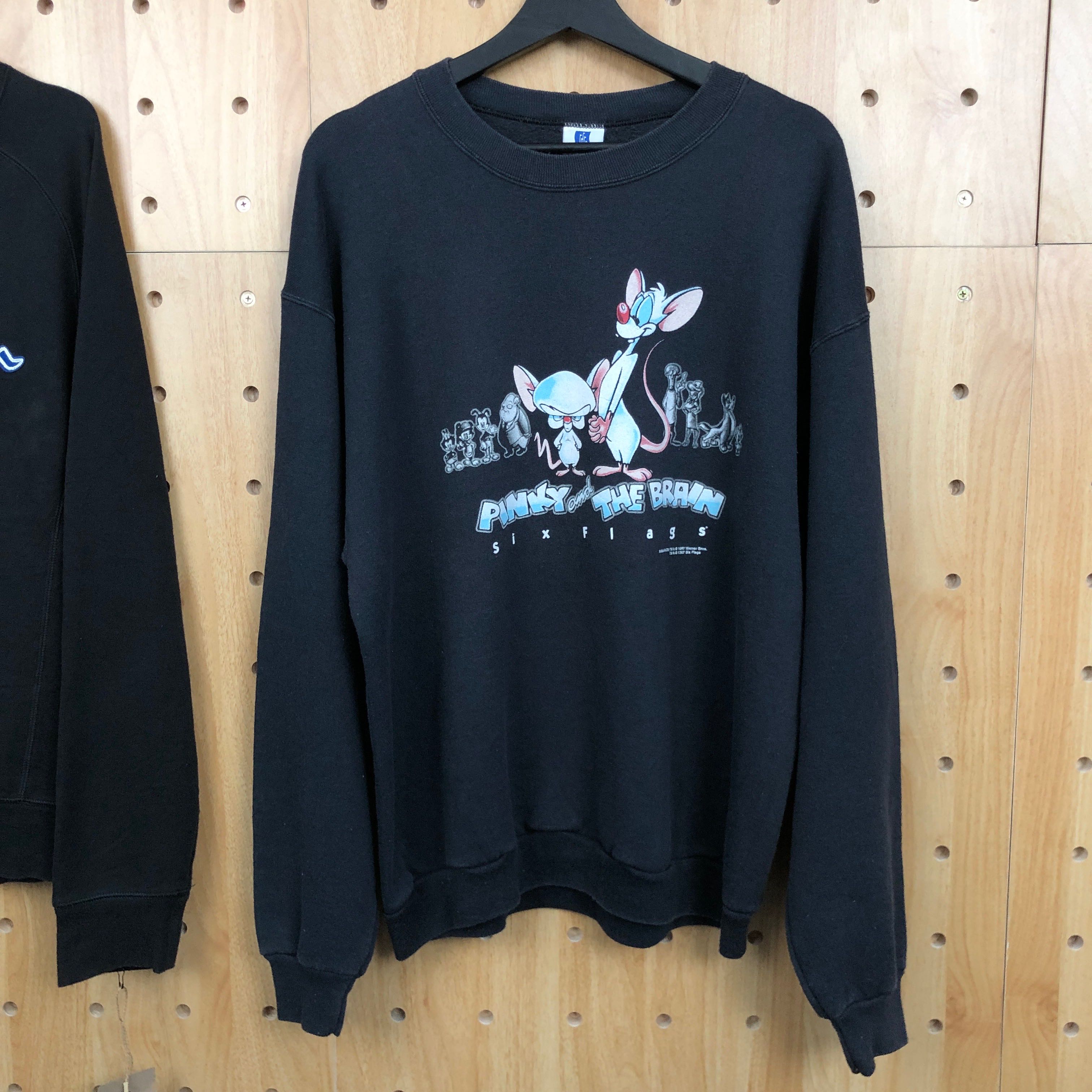 Sweater Pinky and the Brain 90s size XL (23.5/28.5)