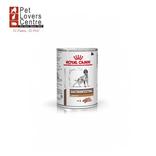 ROYAL CANIN (DR.) สุนัขประกอบการรักษาโรคทางเดินอาหาร เปียก GASTROINTESTINAL LOW FAT ขนาด 420 กรัม