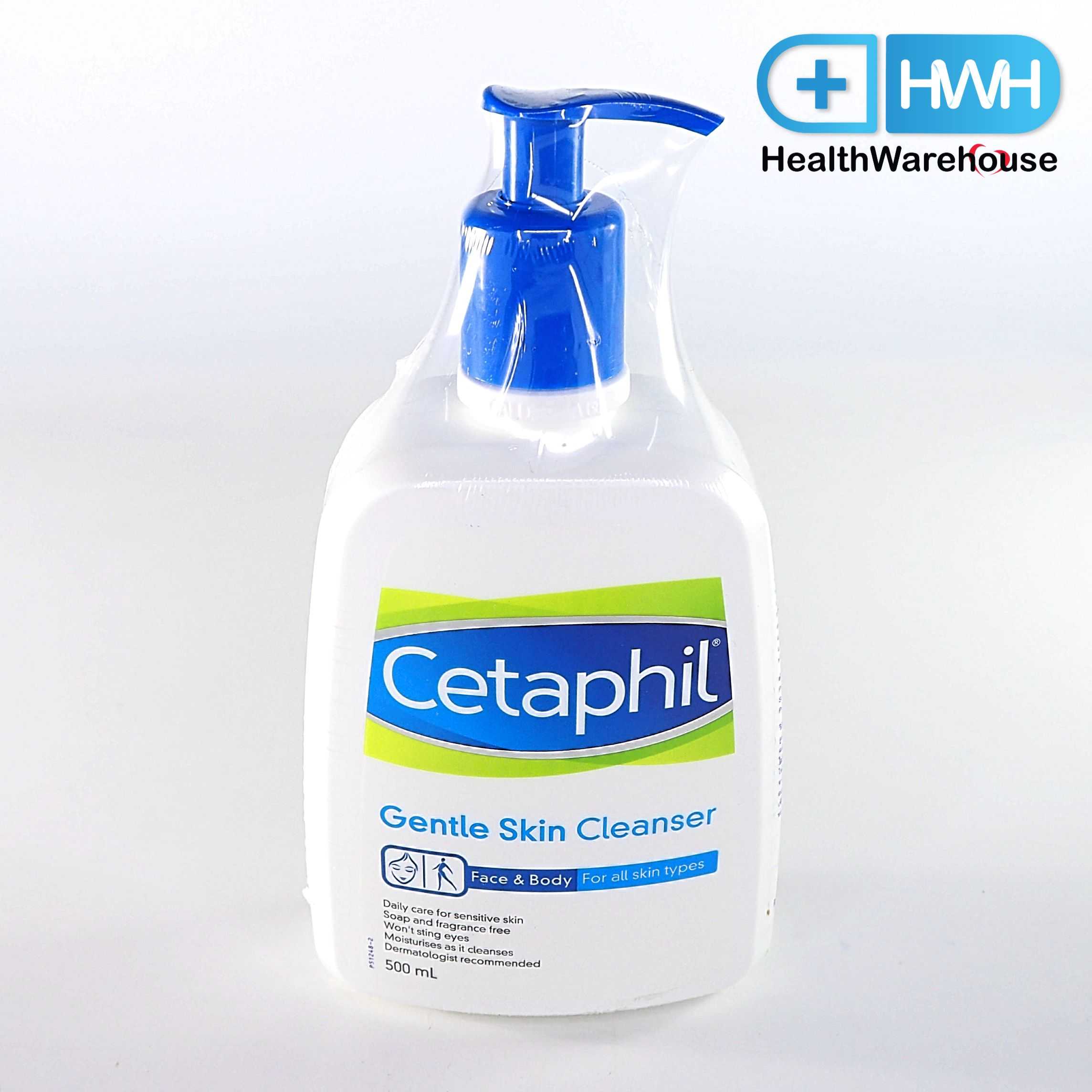 Cetaphil Gentle Skin Cleanser 500 mL. เซตาฟิล เจนทิล สกิน คลีนเซอร์ 500 mL.