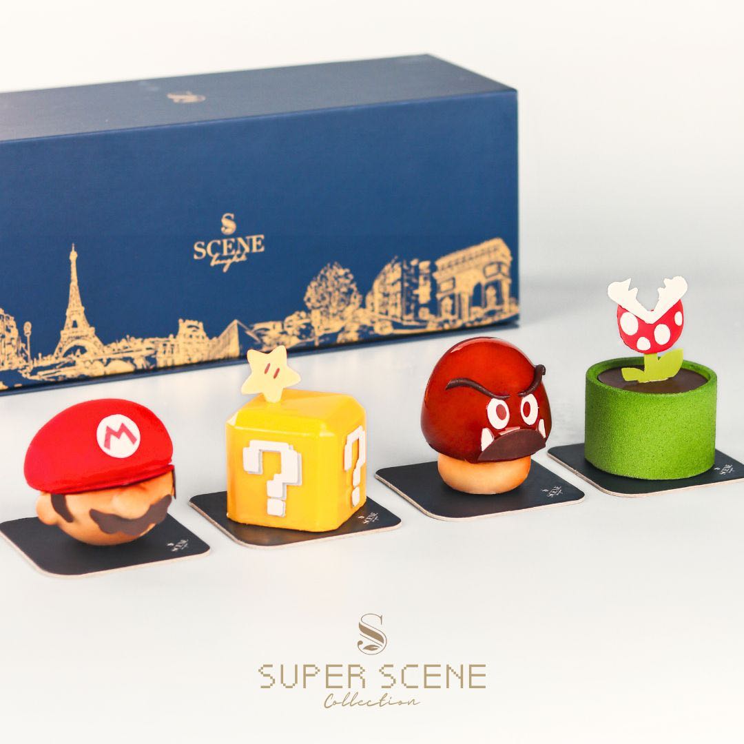 SPECIAL รายการแฉ !!! Mario box set FREE KROBSANT 1 PIECE