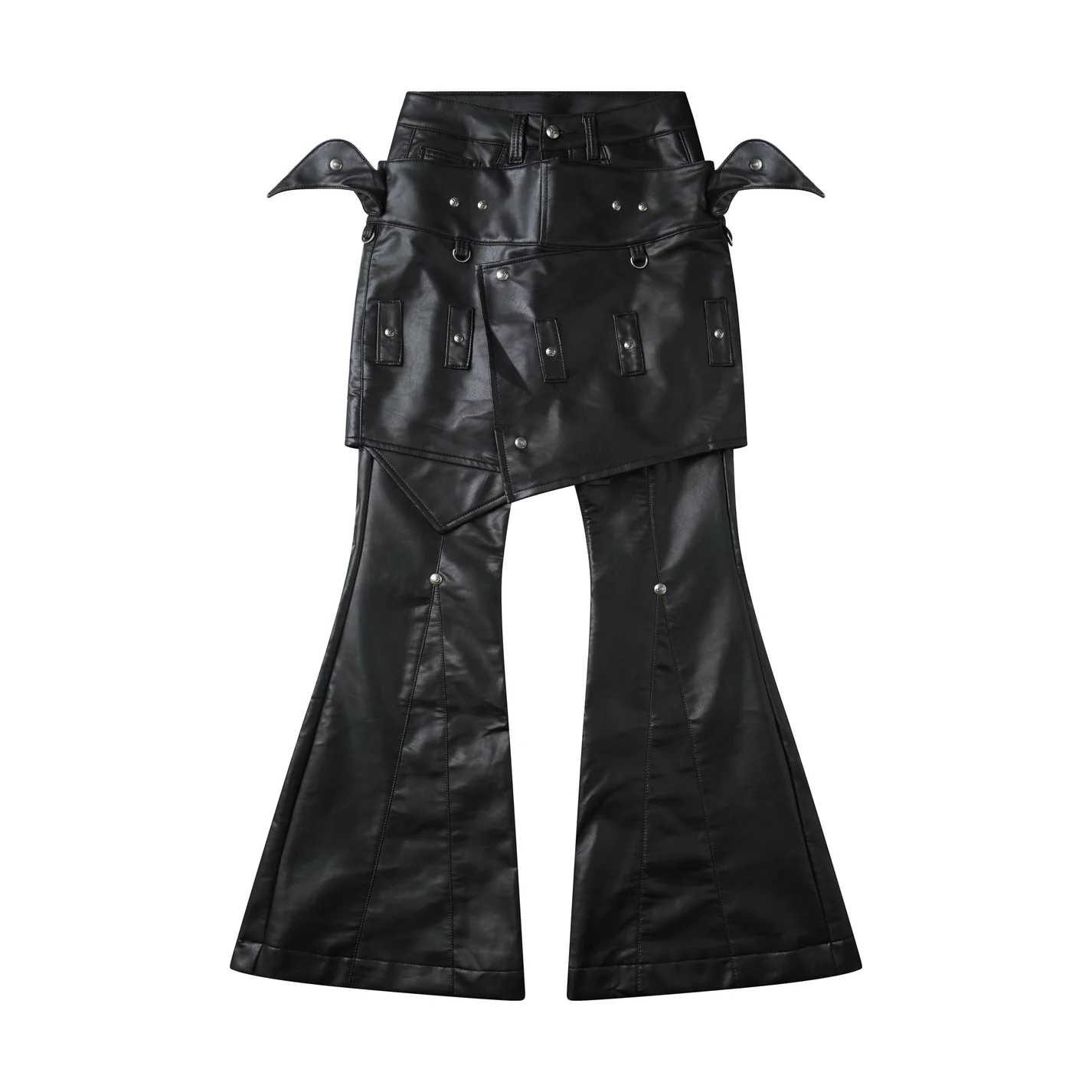 COZY - 005 CHAOS DREAM LEATHER SKIRT PANTS