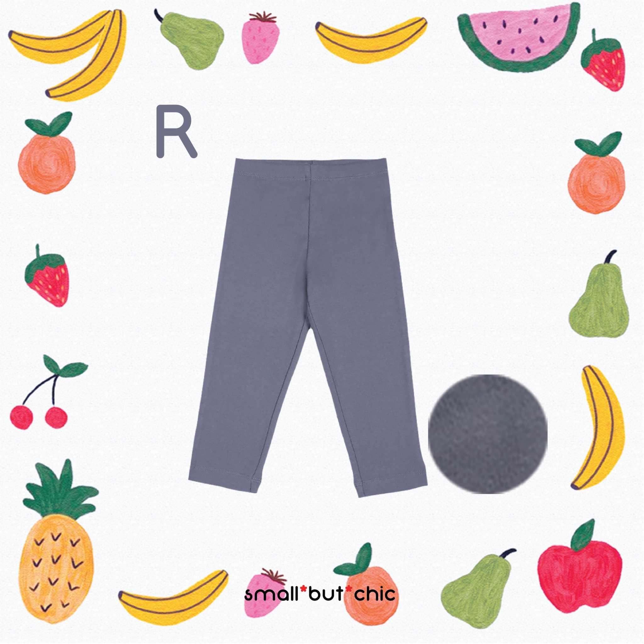 เลกกิ้งขายาวสีเทาน้ำเงิน(LG-065R)