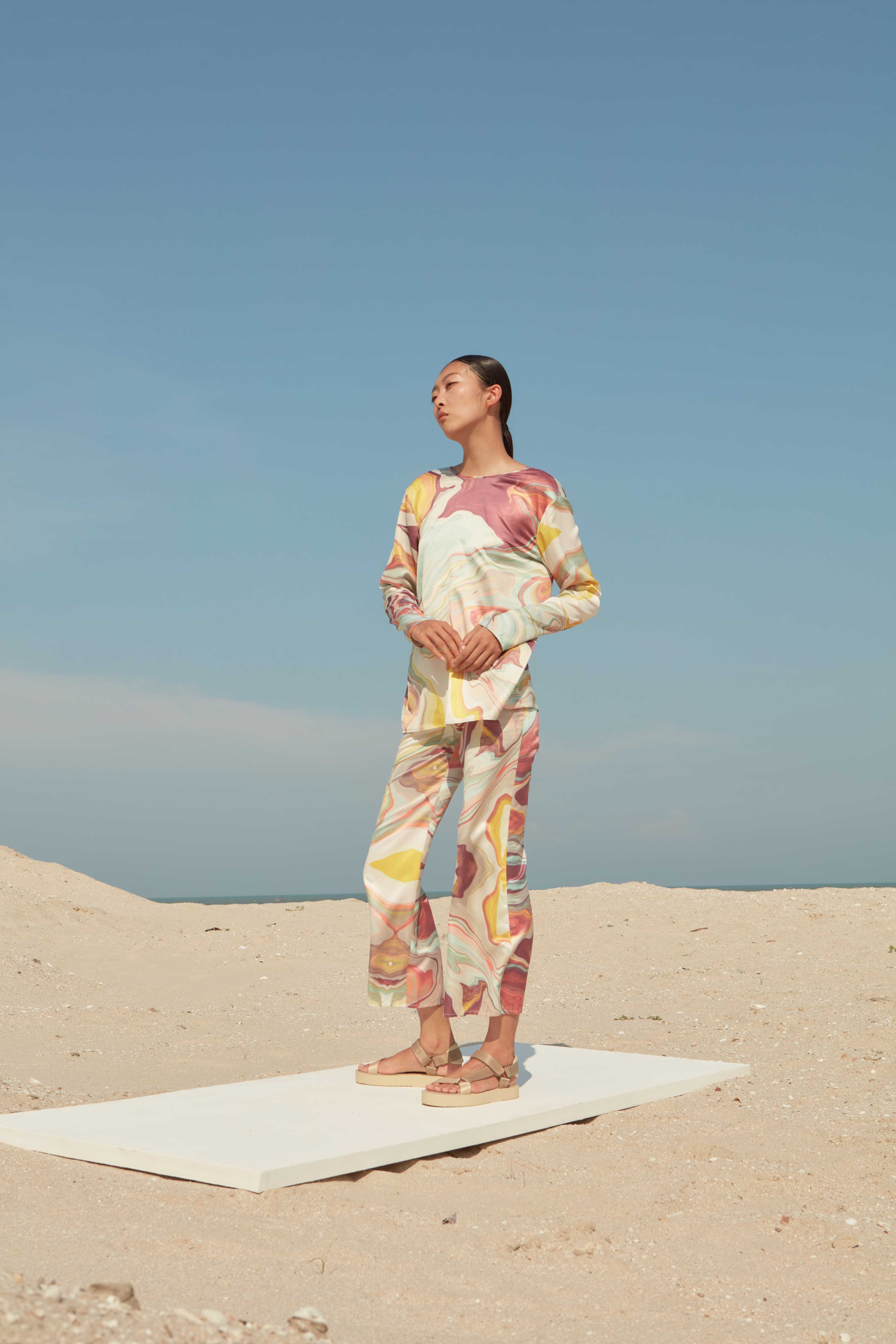 marble culottes ss21