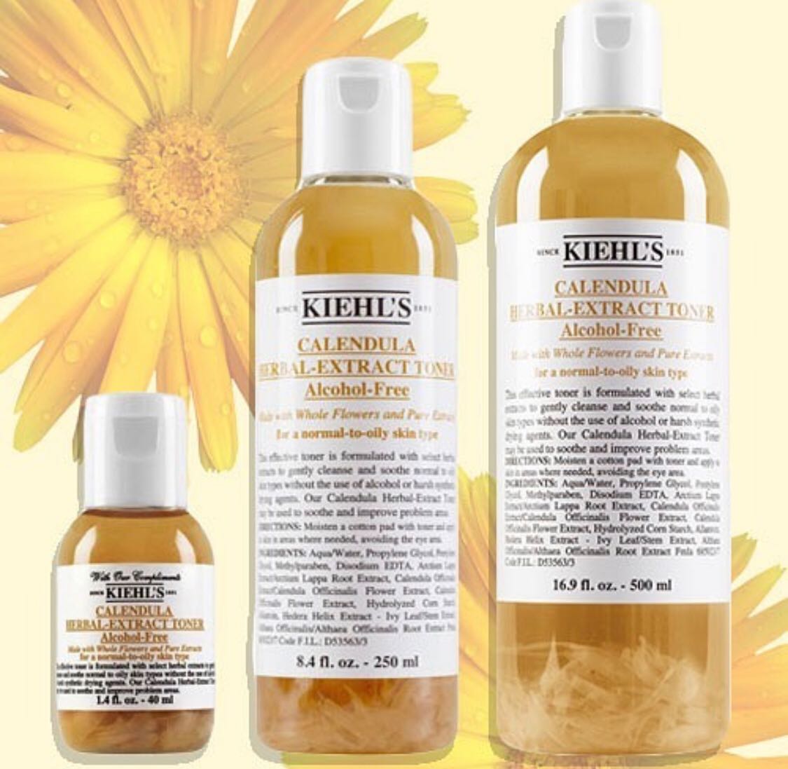 Kiehl’s  Calendula Herbal-Extract Toner Alcohol Free •