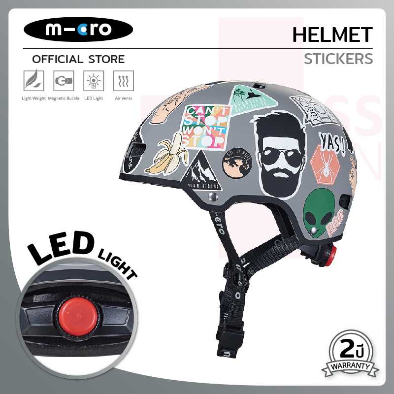 Micro Helmet Stickers M