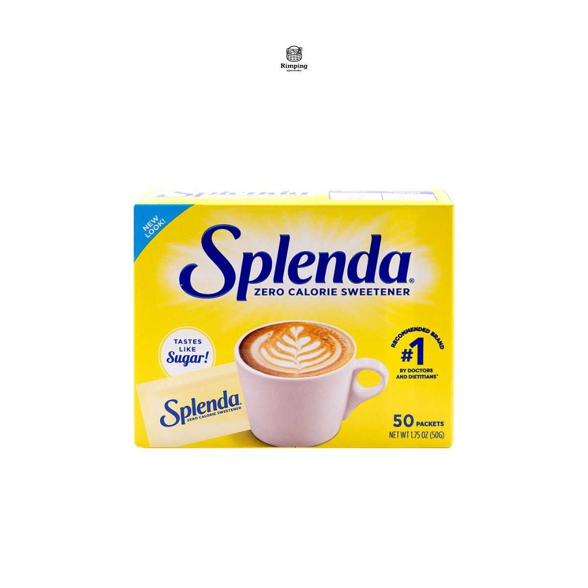 น้ำตาล Splenda Sweetener 50 pack