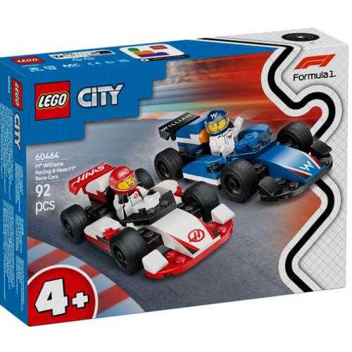 LEGO City 60464 F1 Williams Racing & Haas F1 Race Cars