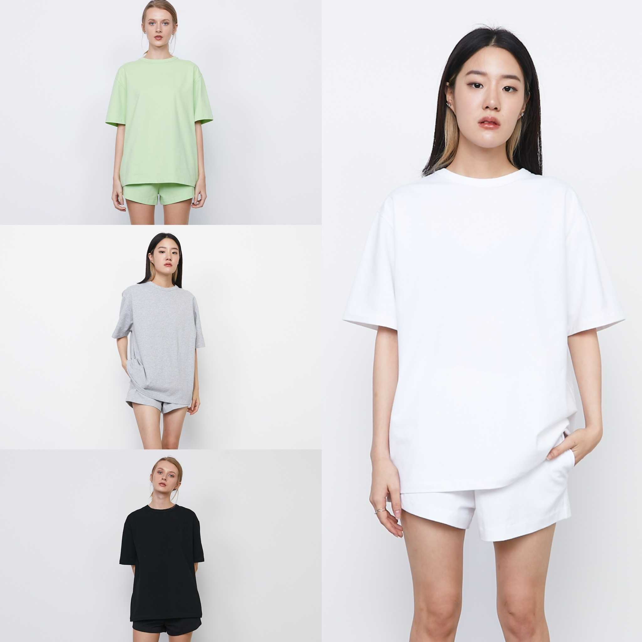 picht Love Tee เสื้อแขนสั้น ผ้าCotton Suede ทรงOversize (LuxeLounge Collection)