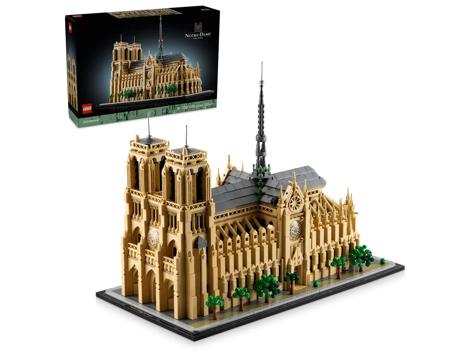 LEGO 21061 Notre-Dame de Paris (สินค้าซื้อแล้วไม่รับเปลี่ยนคืน)