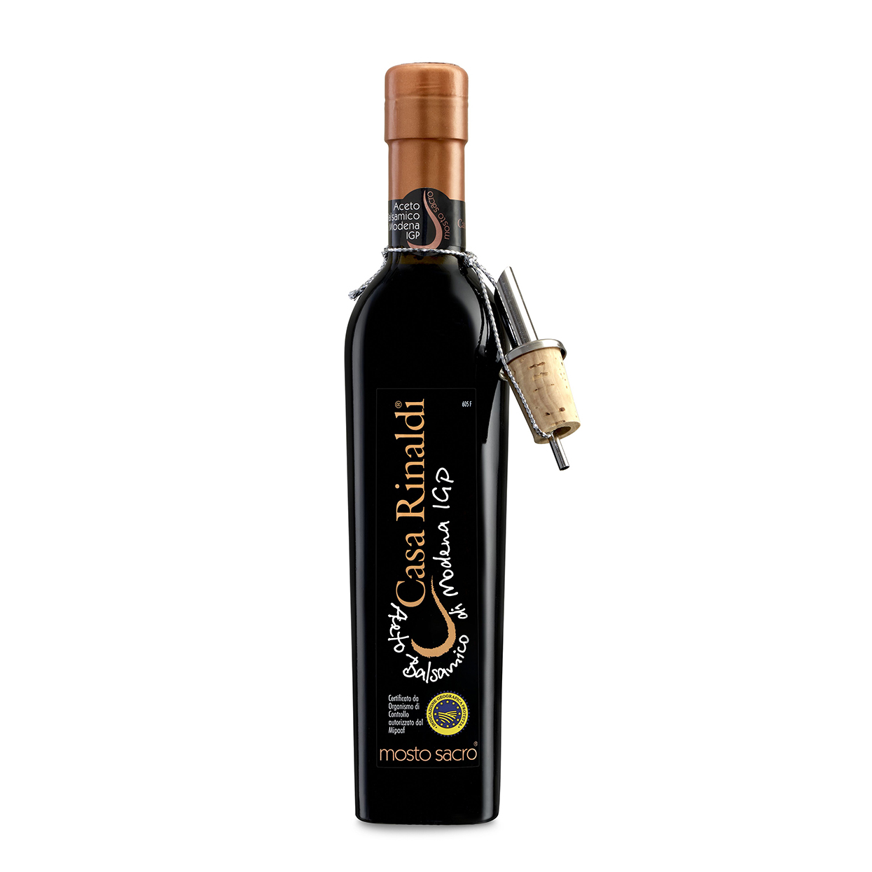 PGI Balsamic Vinegar Of Modena Mosto Sacro Casa Rinaldi 250 ml