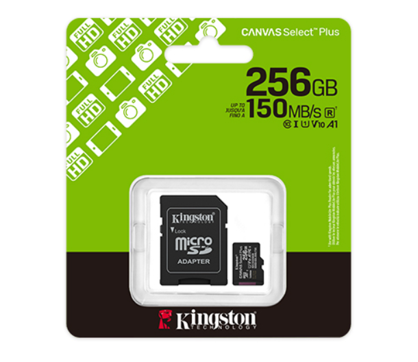 Kingston Micro SD Card เมมโมรี่การ์ด แท้ 256GB