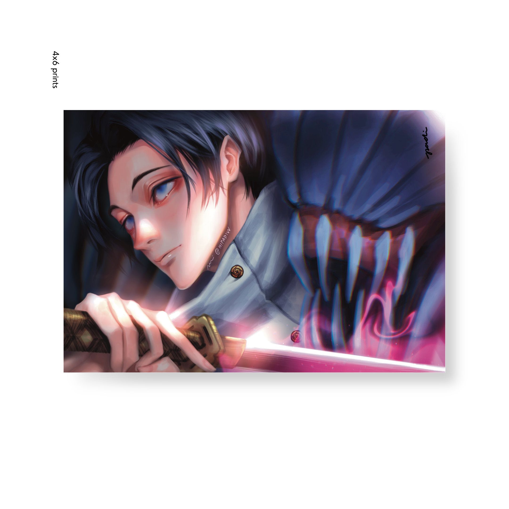 4x6 JJK Jujutsu Kaisen Yuta Rika