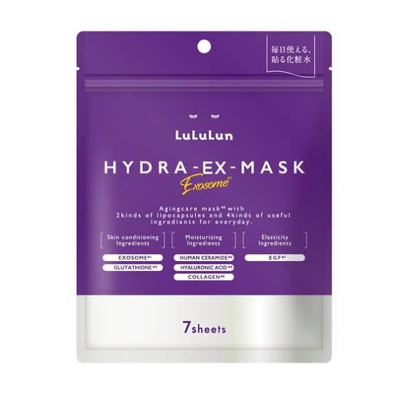 Lululun Hydra EX Mask Exosome 1 ซอง มี 7 ชิ้น