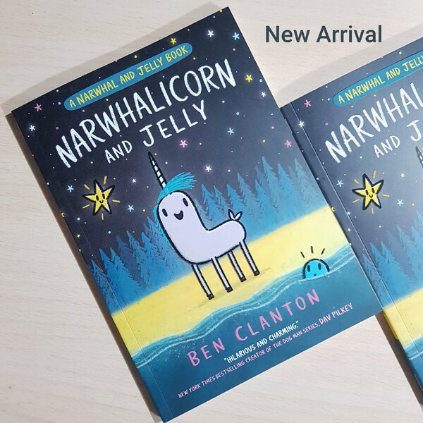 Narwhal and Jelly Book : NARWHALICORN AND JELLY ( A Narwhal and Jelly Book 7) by Ben Clanton ปกอ่...