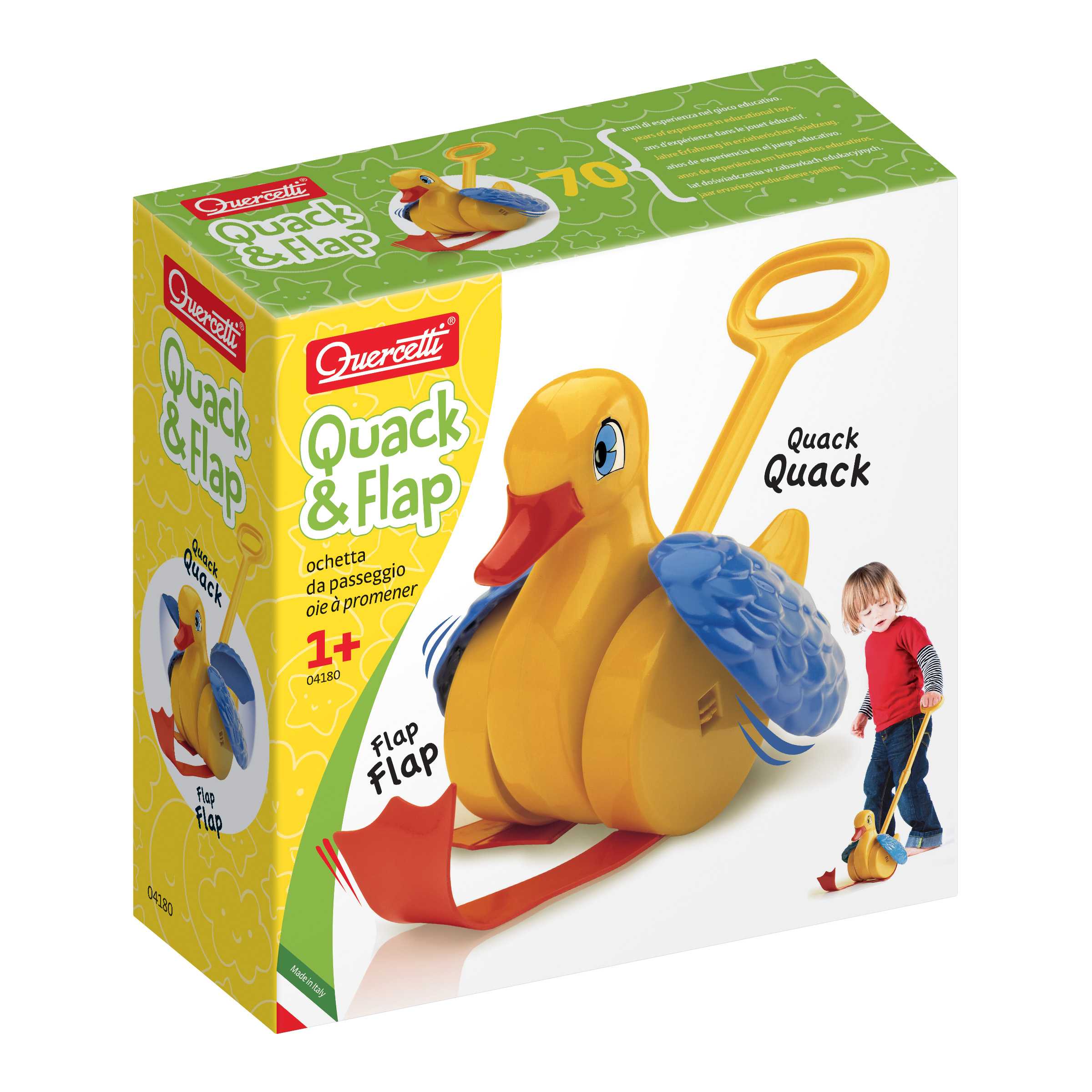 Quercetti Quack & Flap วอล์คเกอร์ช่วยเดิน