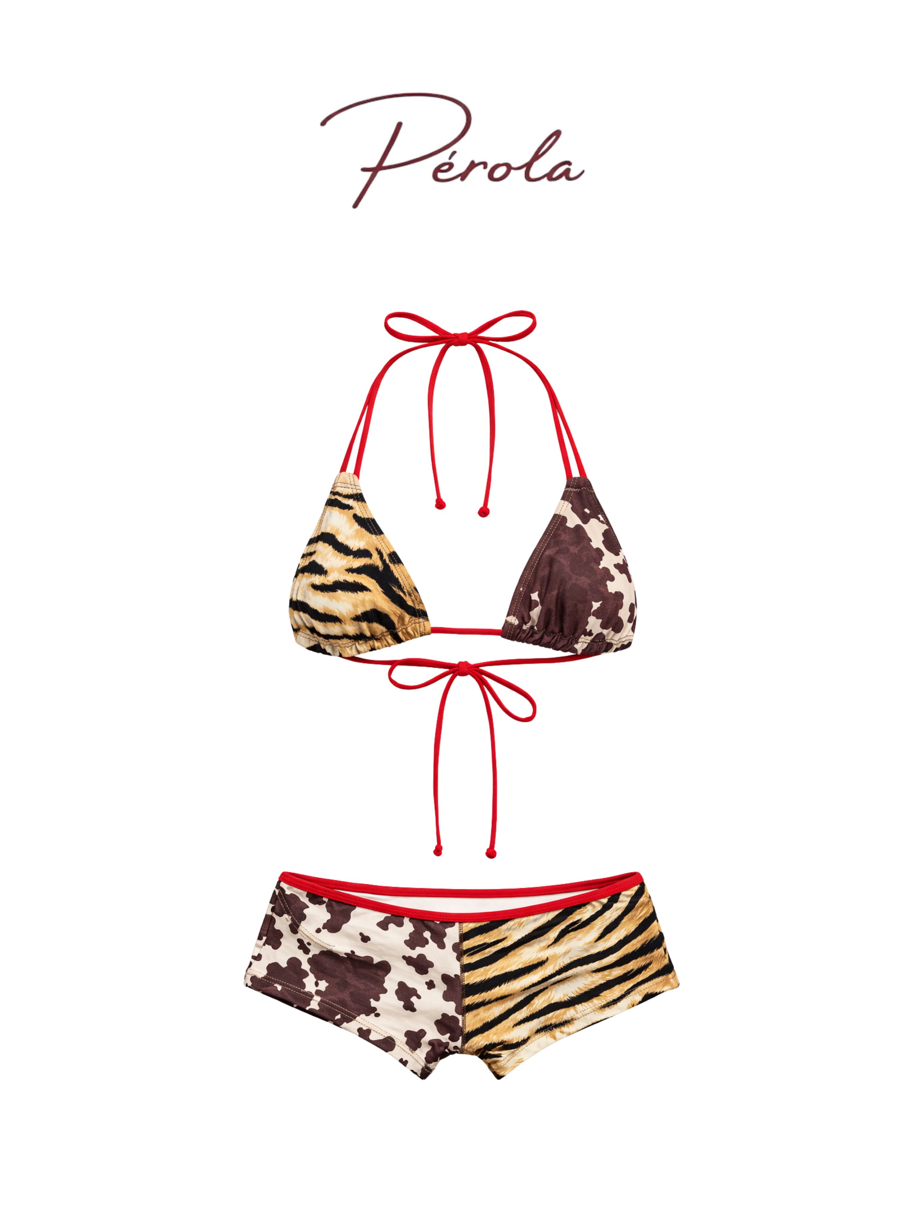 Wild Set Bikini🌴🐅 พร้อมส่งทุกไซส์✅