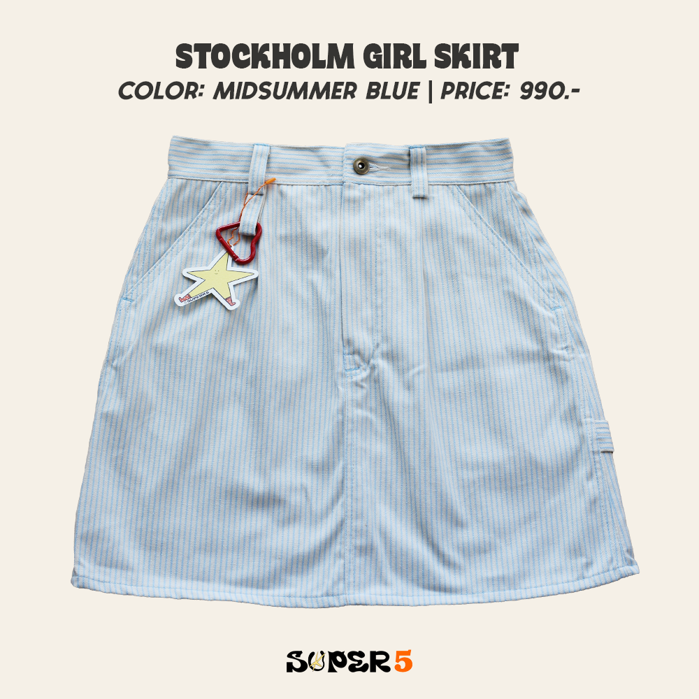 Stockholm Girl Skirt - Midsummer Blue