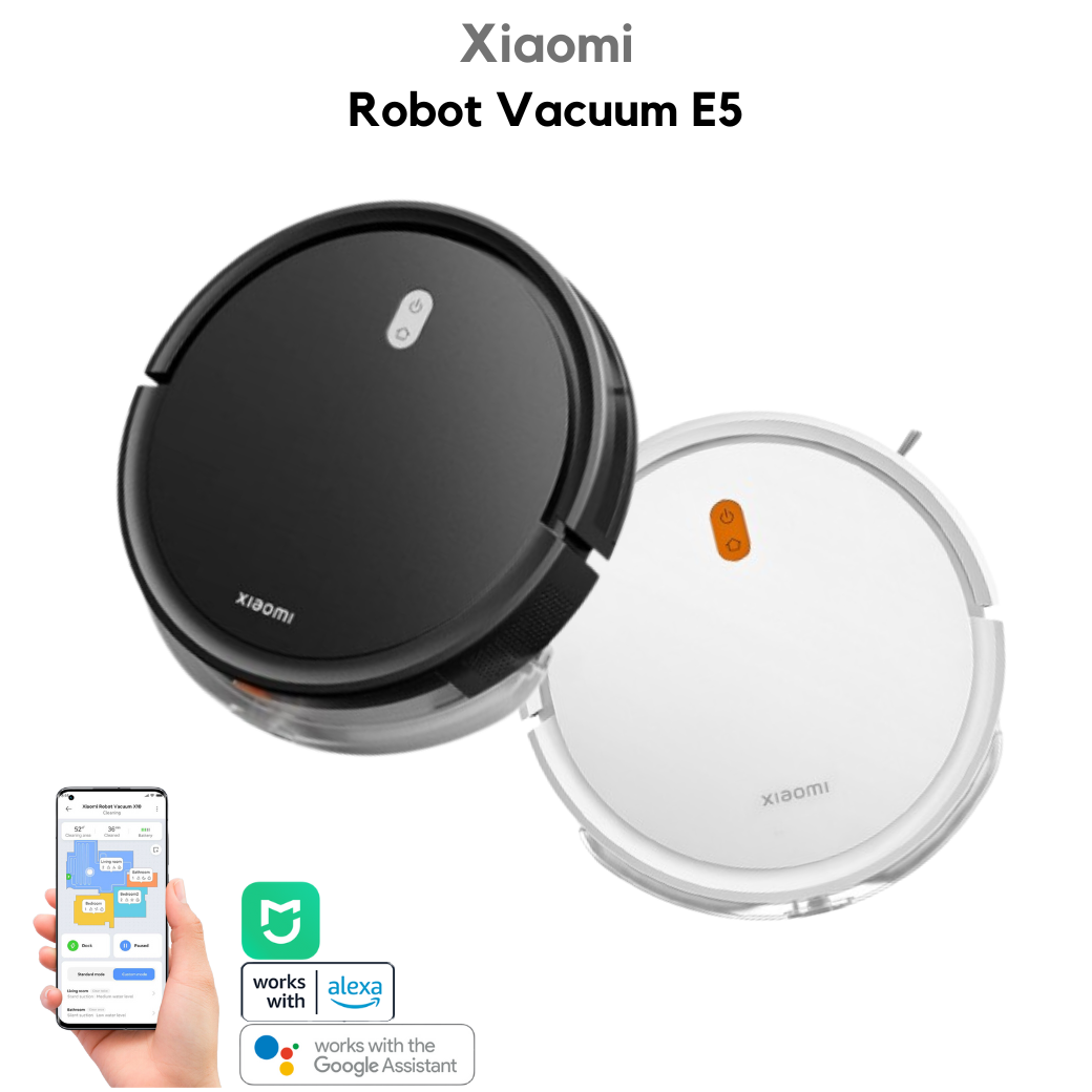 Xiaomi Robot Vacuum E5 หุ่นยนต์ดูดฝุ่น รับประกันศูนย์ไทย