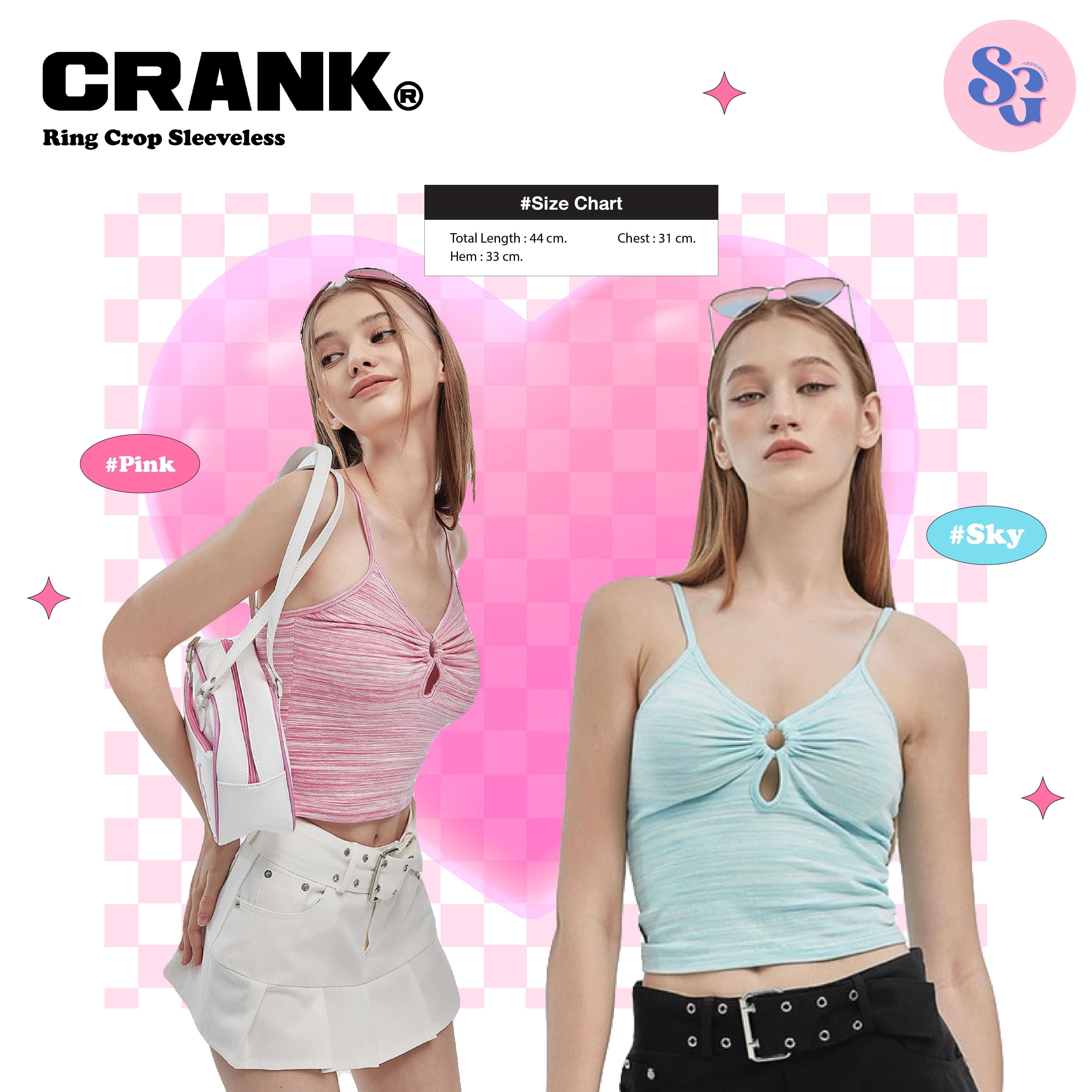 CRANK - RING CROP SLEEVELESS