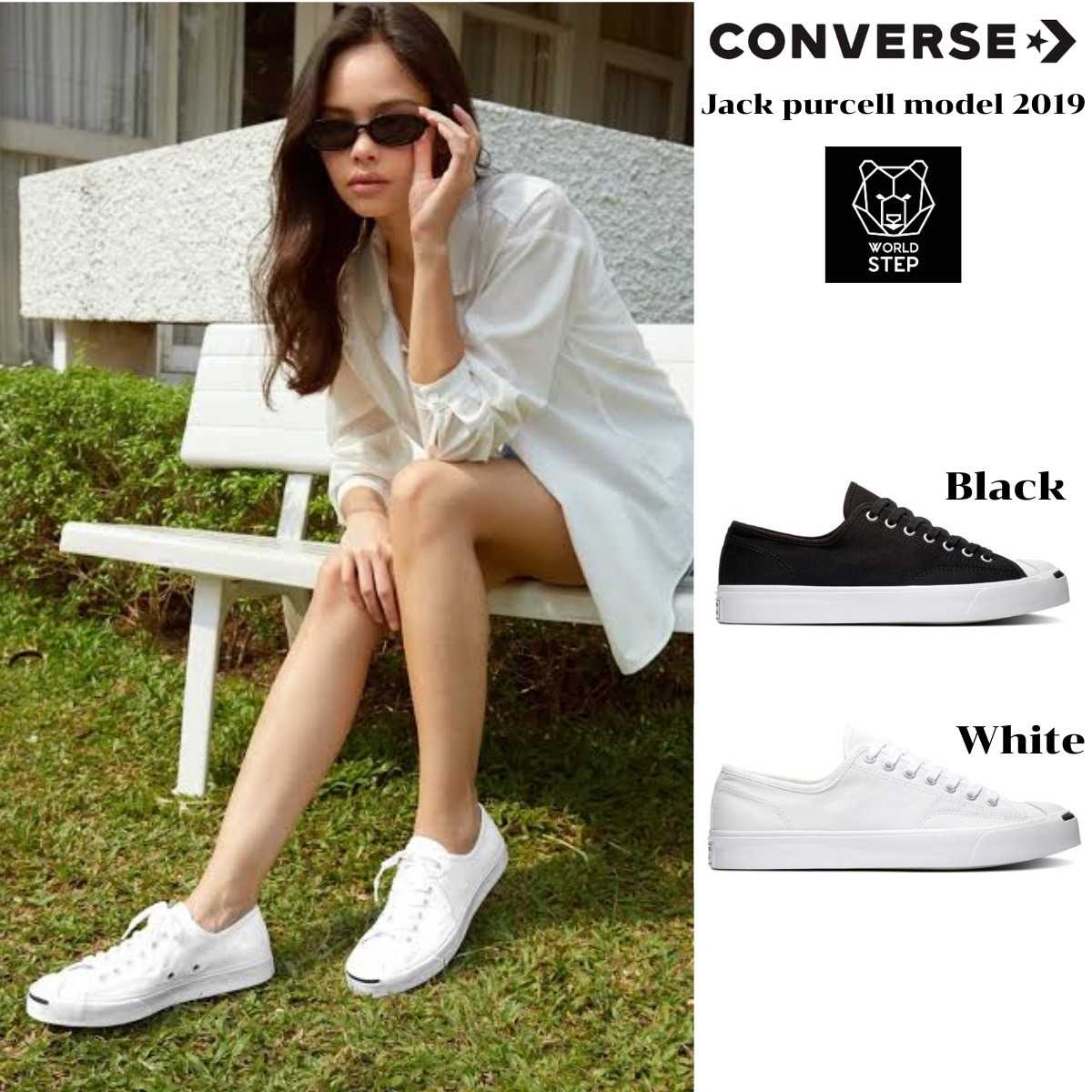 รองเท้ารุ่น Jack Purcell Model 2019 ส่งจากตัวแทนจำหน่าย สินค้าลิขสิทธิ์แท้