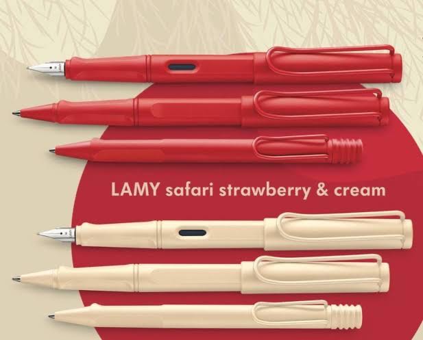 LAMY Safari Strawberry and Cream 2022