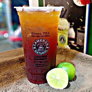 ชามะนาว (Iced lime tea)