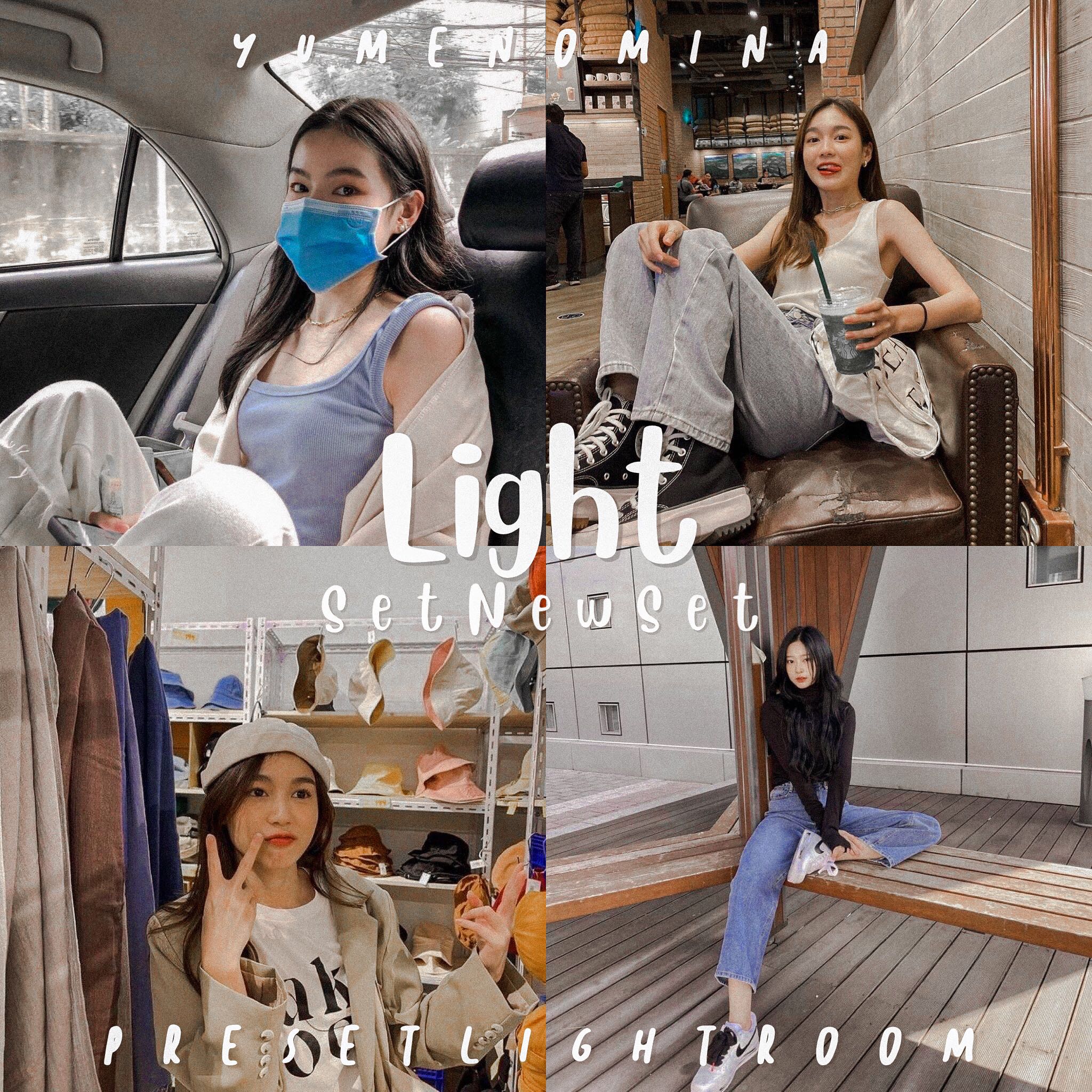 LIGHT — ꒰Set NewSetสั่งซื้อแยก꒱ PRESET LIGHTROOM