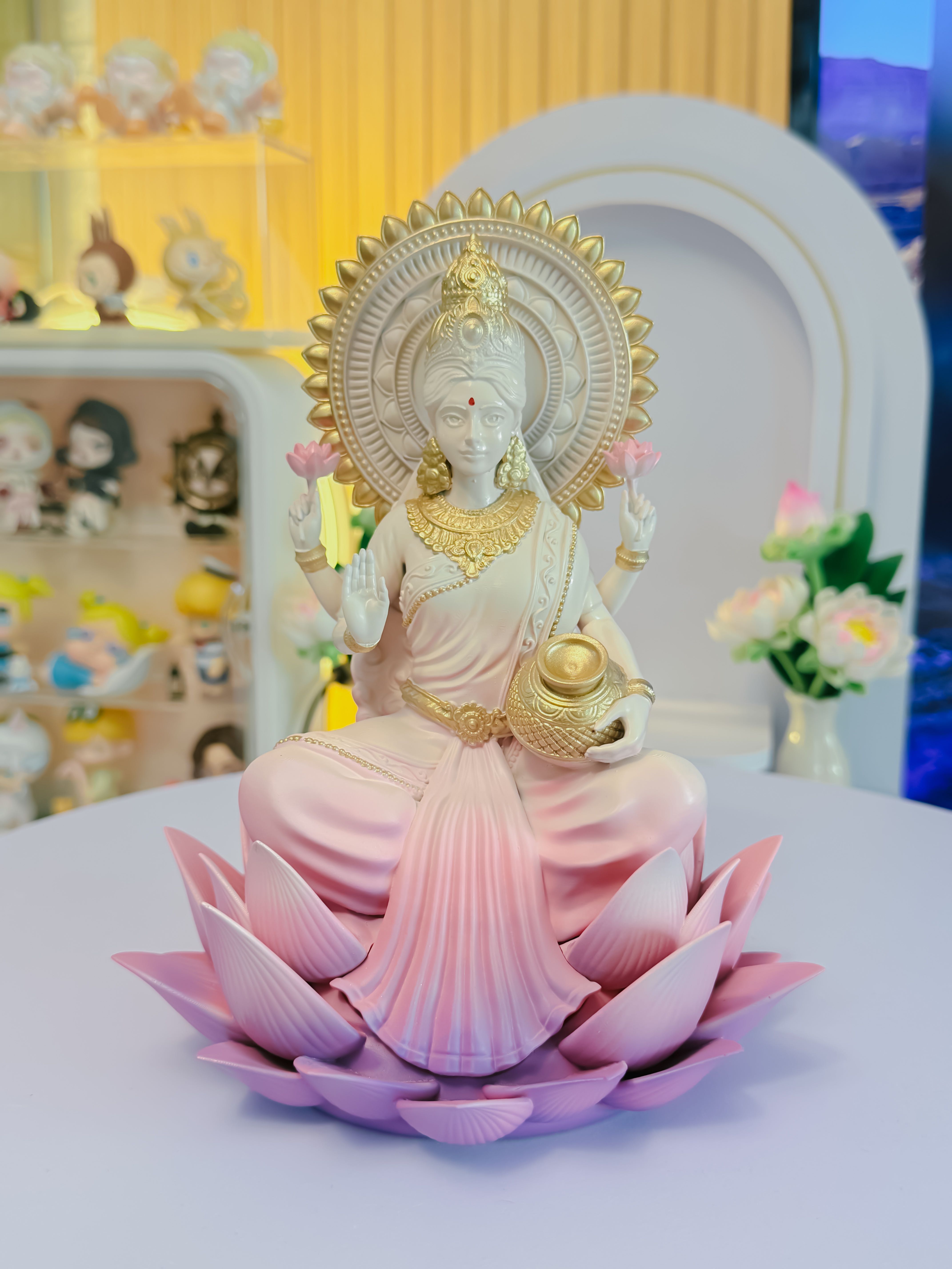 พระแม่ลักษมี ร่ำรวย รักปัง 15 cm
