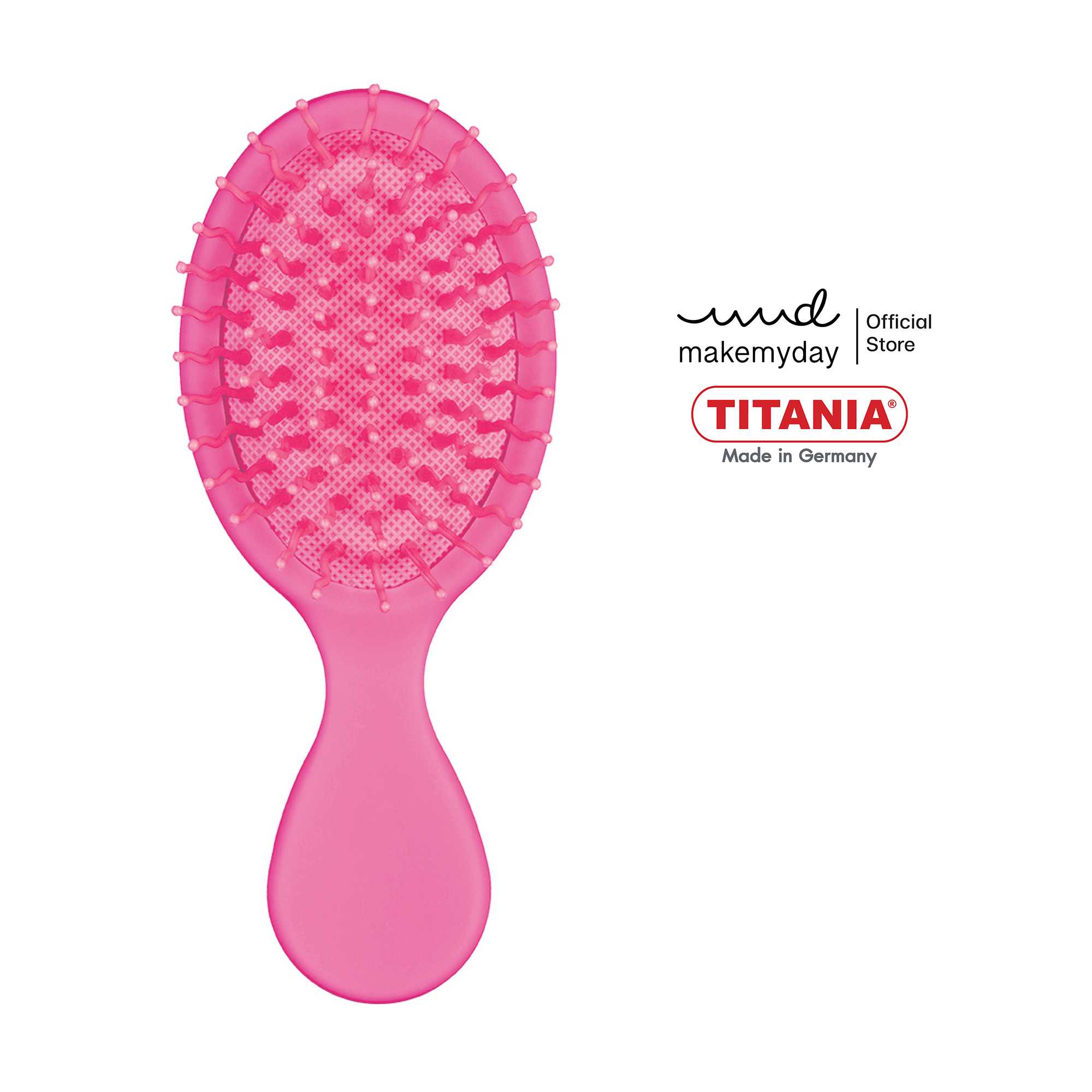TITANIA MINI MASAGEBRUSH หวีแปรงมินิ 14 cm.นำเข้าจากเยอรมัน