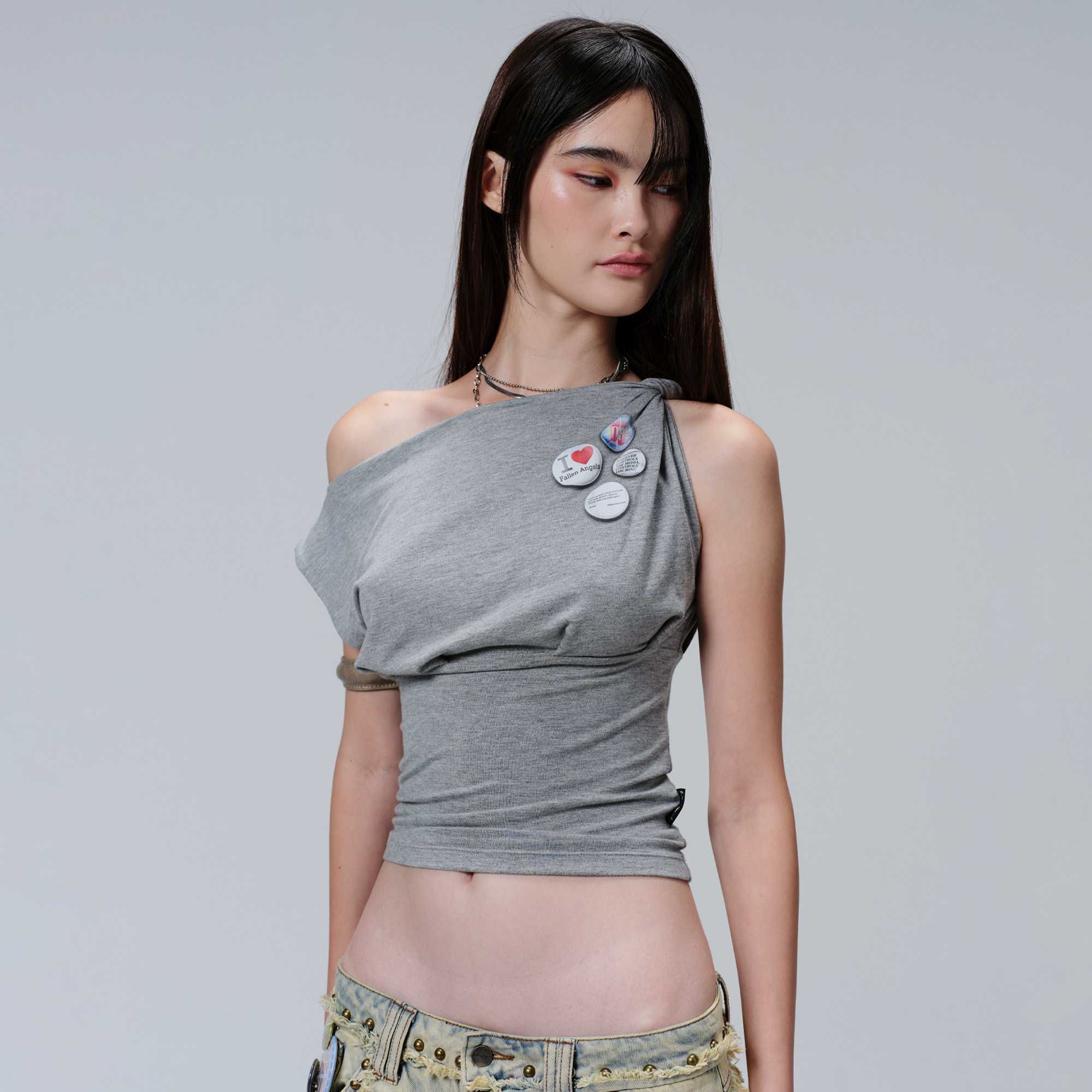 fallen angels MONO PIN TOP