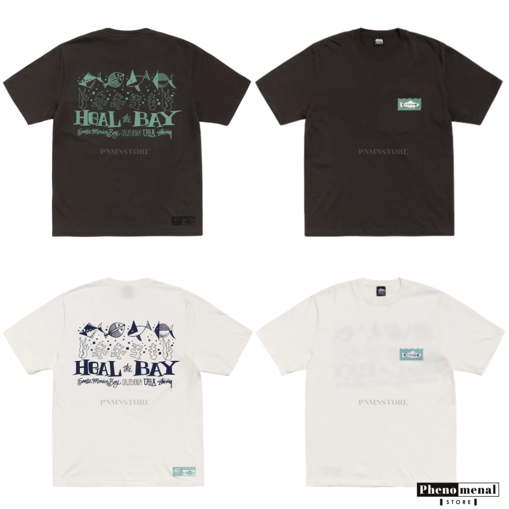 เสื้อ STUSSY HEAL THE BAY 40 TEE PIGMENT DYED